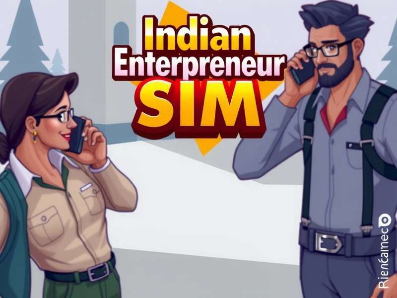 Indian Entrepreneur Sim - Build Your Business Empire in India Indian Entrepreneur Sim Game Cover